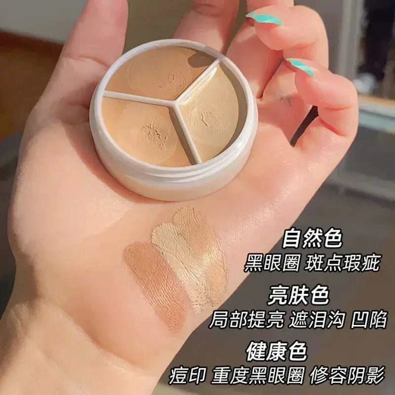 Sweet Mint Tri-Color Cream Concealer Palette — 4