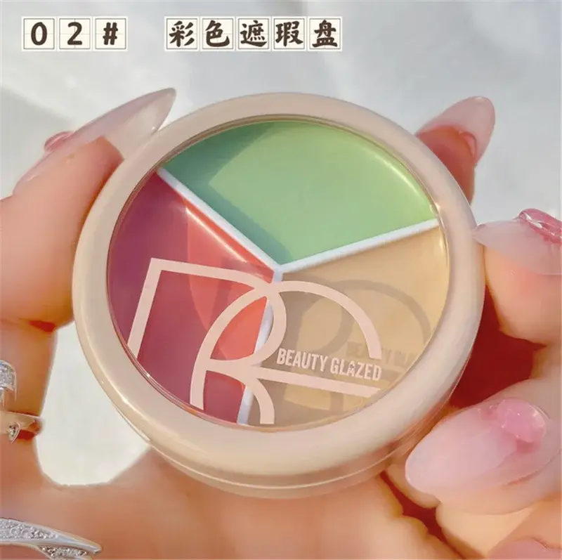 Glazed 3-Color Concealer Palette — 4