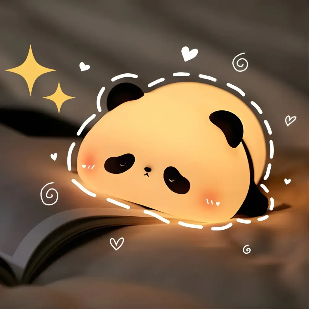 Cute Panda LED Night Light for Room & Desk Decor (1 Pcs) — 2