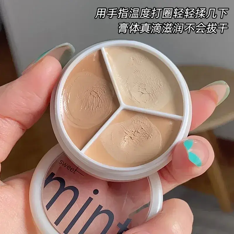 Sweet Mint Tri-Color Cream Concealer Palette — 2