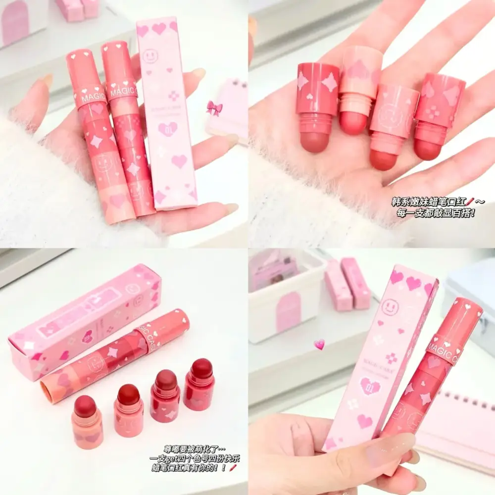Magic Casa 4-in-1 Stackable Lipstick Pen (1 Pcs)