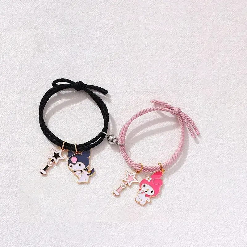 Kuromi & My Melody Magnetic Matching Bracelet (2 Pcs Set) — 3