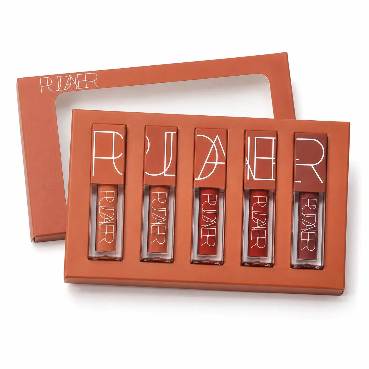 Pudaier 5 Pcs Matte Liquid Lipstick Set