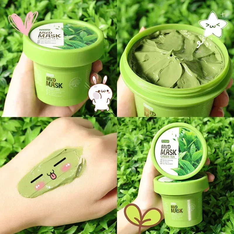 Fenyi Green Tea Mud Mask (100g)