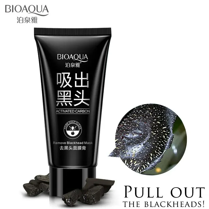 BIOAQUA Activated Carbon Blackhead Removal Peel-Off Mask